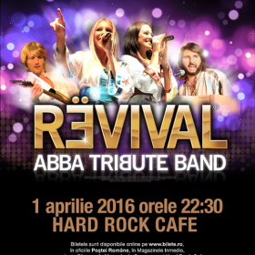 ABBA Tribute Band REVIVAL™ la Hard Rock Cafe - doua categorii de bilete sold-out