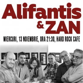 Concert Alifantis & ZAN la Hard Rock Cafe, București