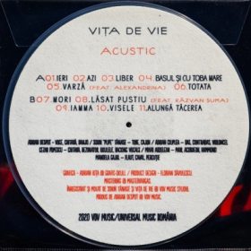 VIȚA DE VIE va lansa albumul Acustic pe vinil, în ediție limitată