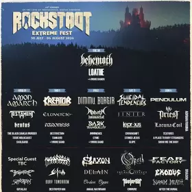 Rockstadt Extreme Fest 2024 va avea loc în perioada 30 iulie - 4 august 2024